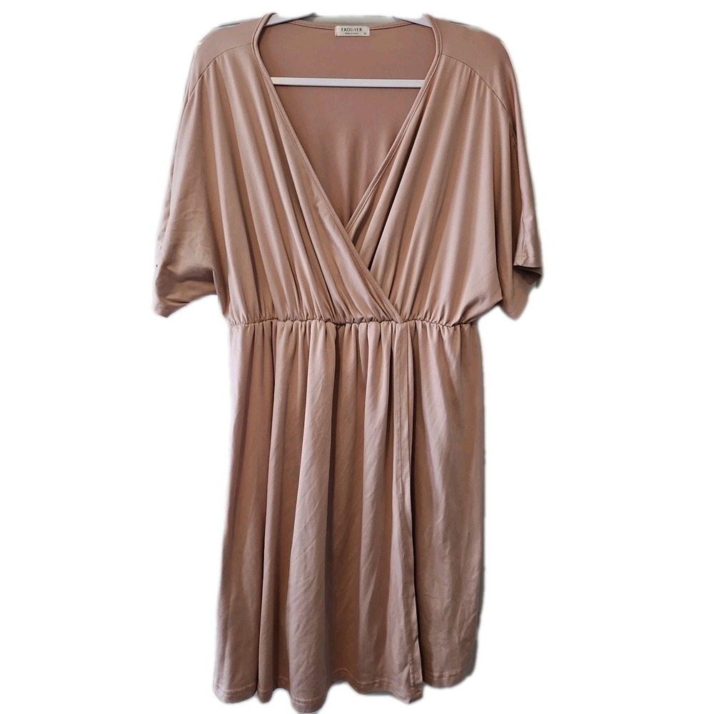 Dusty Rose Lounge Nighty/ Day Dress Maternity/Nursing Women's XL